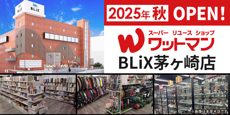 ワットマン BLiX茅ヶ崎店